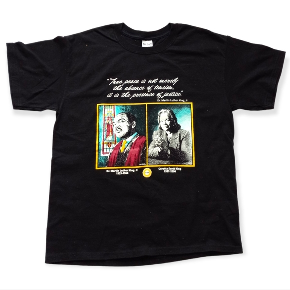 VINTAGE ROSA PARKS & MARTIN KUTHER KING TEE - Picture 1 of 4